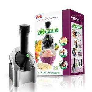 Yonanas silver dessert ice cream maker