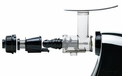 Sana EUJ-707 horizontal juicer chrome assembly