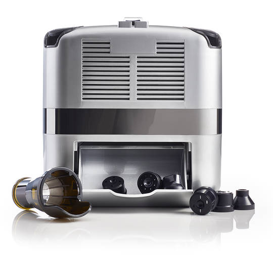 Omega Juice Cube 302 silver storage