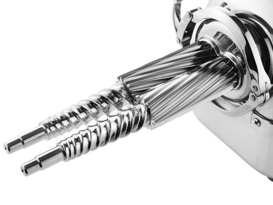 Angel 5500 twin-gear juicer augers