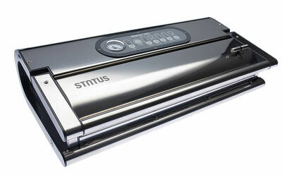 Status commercial vacuum sealer angle view