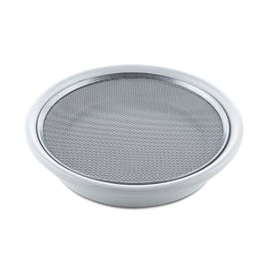 keramická miska na klíčení 16 cm bílá