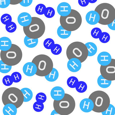 molekulární vodík