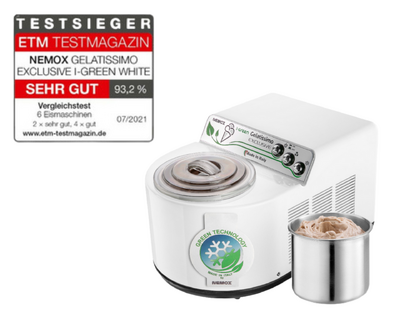 zmrzlinovač Gelatissimo Exclusive I-Green
