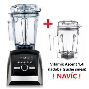 Vitamix Ascent A3500 + Vitamix Ascent 1,4l nádoba na suché směsi